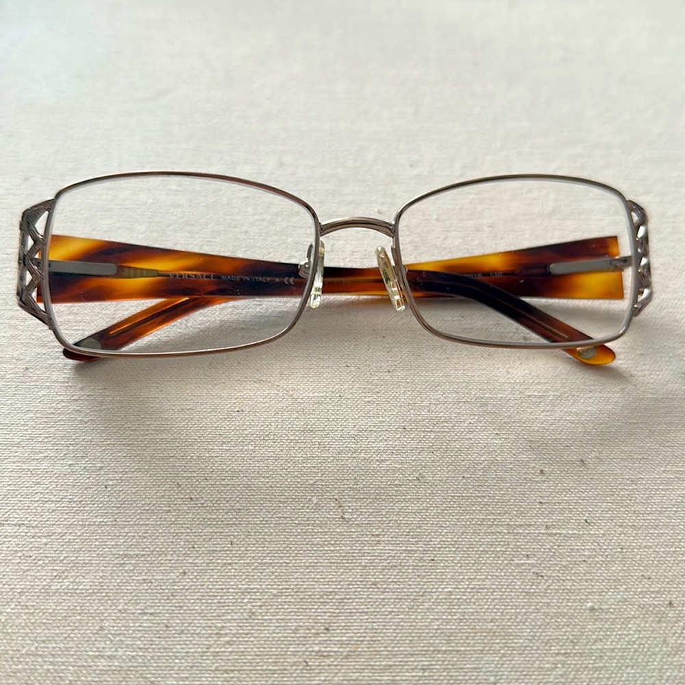 Versace MOD.1160 1052 53-16 130 Italy Designer Women’s Eyeglass Frames Glasses
